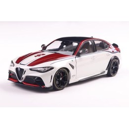 Marketplace : Alfa Romeo Giulia GTA-M Bianco I Rosso White 2023 - Solido - 1:18