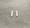 Sortie échappement Longueur 20 mm - White Metal - Ech 1:43 - X2