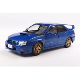 Marketplace : Subaru Impreza WRX STI Sonic Blue 2003 - Solido - 1:18