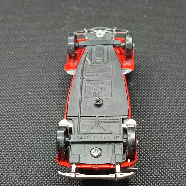 Citroën 15 six Pompiers - 1939 - SOLIDO - 1/43
