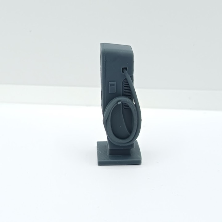 Borne de recharge voiture électrique – Diorama 3D Creative – 1/43