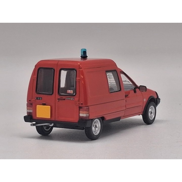 Citroën C15 ODEON 1/43 – Blanche ou Rouge Pompier avec Décals à Poser
