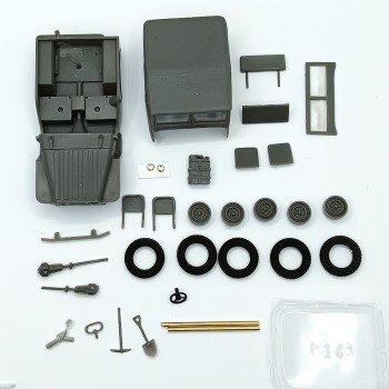 KIT Peugeot 203 JEEP Fermé - Résine - 1:43
