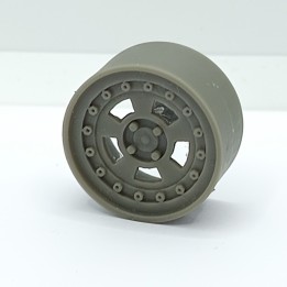 4 jantes Gotti ø20 mm - Résine - 1:18
