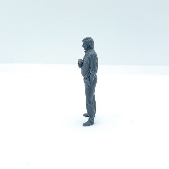 Diorama 1/43 : Personnage Christian CPC Production – 3D Creative