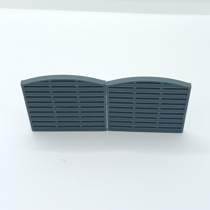 Diorama 1/43 – Panneaux occultants imitation bois 3D Creative (lot de 2)