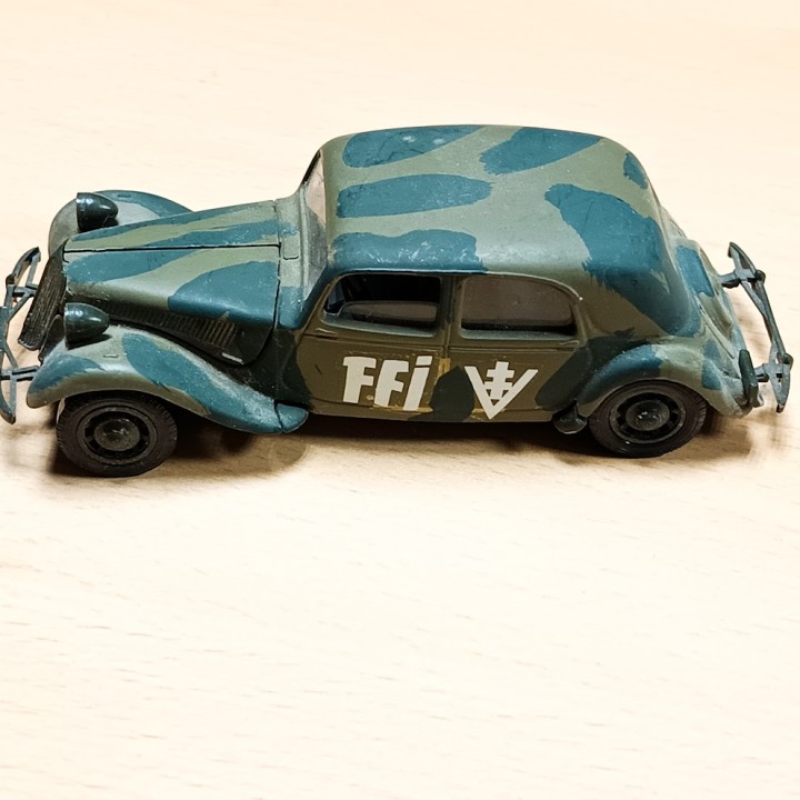 Citroën 15 six 1939 FFI Résistance - SOLIDO - 1/43