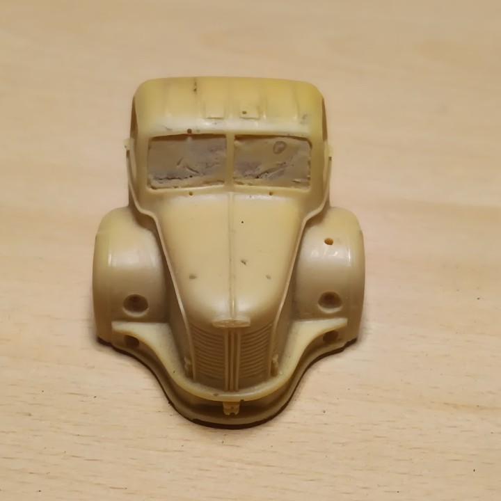 Cabine Berliet en l'état - Résine - 1:43 (720-14)