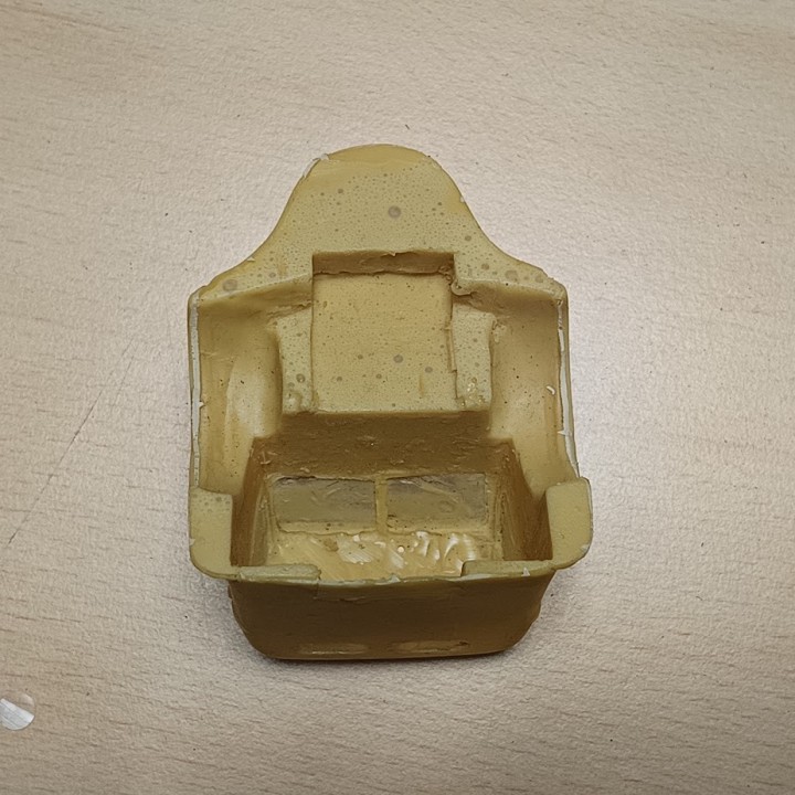 Cabine Berliet en l'état - Résine - 1:43 (720-14)