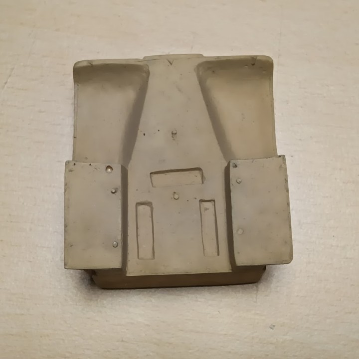 Cabine en l'état - Résine - 1:43