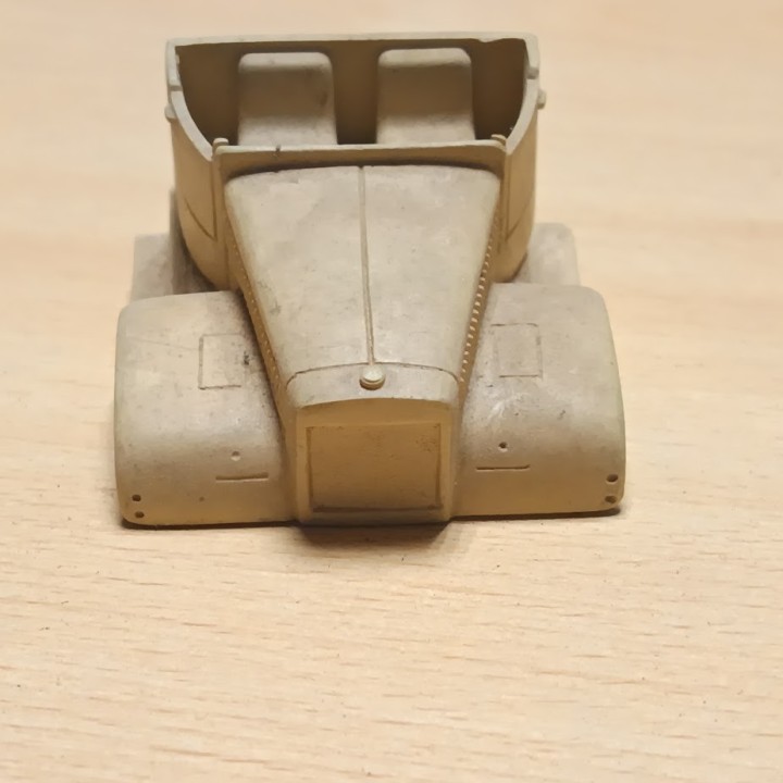 Cabine en l'état - Résine - 1:43
