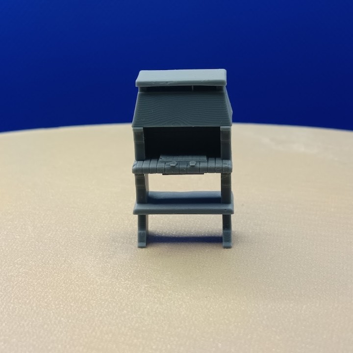 Diorama : Barbecue en pierre 35.80 mm - 3D Creative - 1:43