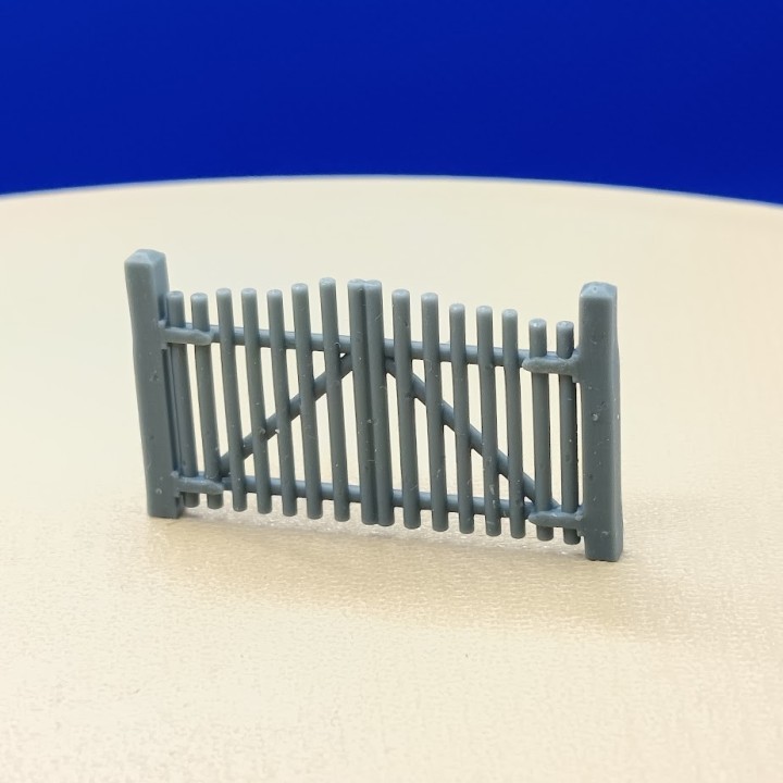 Diorama : Clôture + Portail 12 pcs - 3D CREATIVE - 1:43