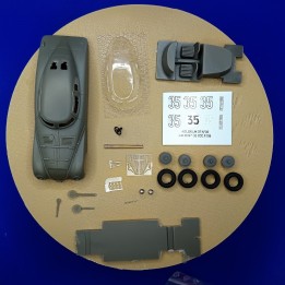 Adler Trumpf Le Mans 1938 n°35 1/43 – Kit Résine Complet