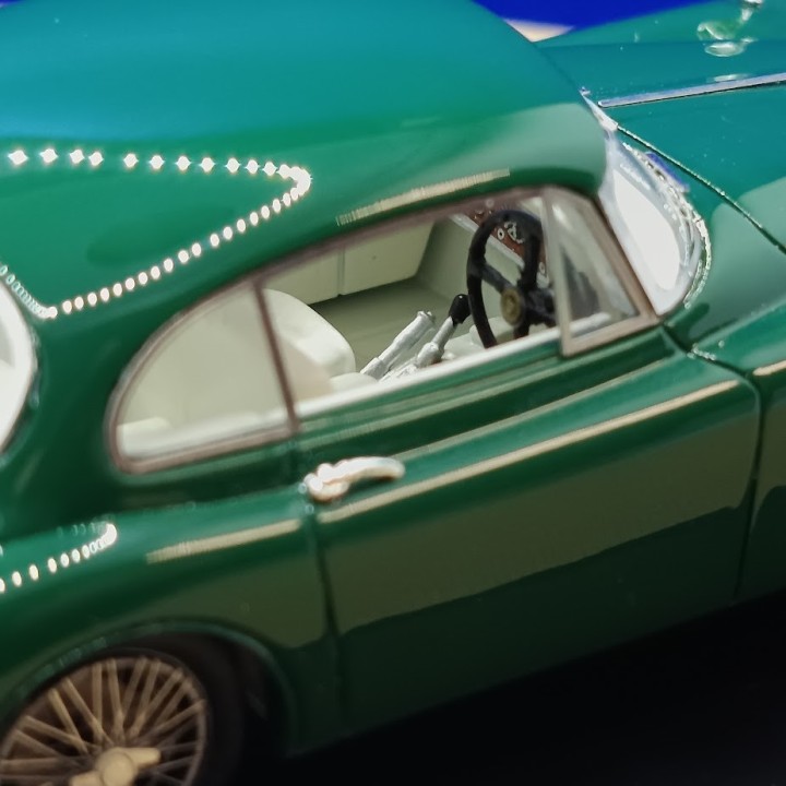 JAGUAR XK 150 1958 vue intérieur