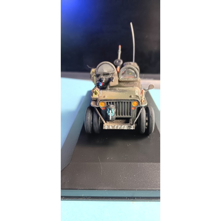 Jeep militaire sas 1/43