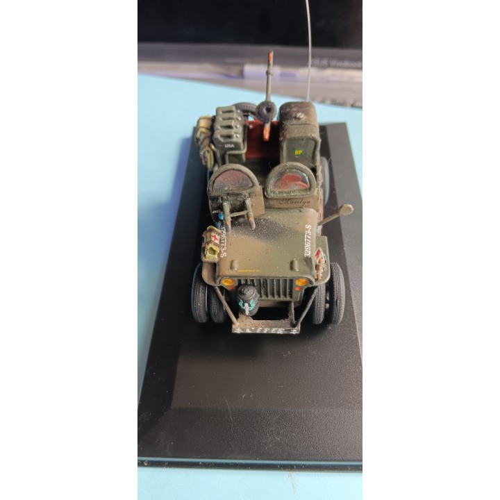 Jeep militaire sas 1/43