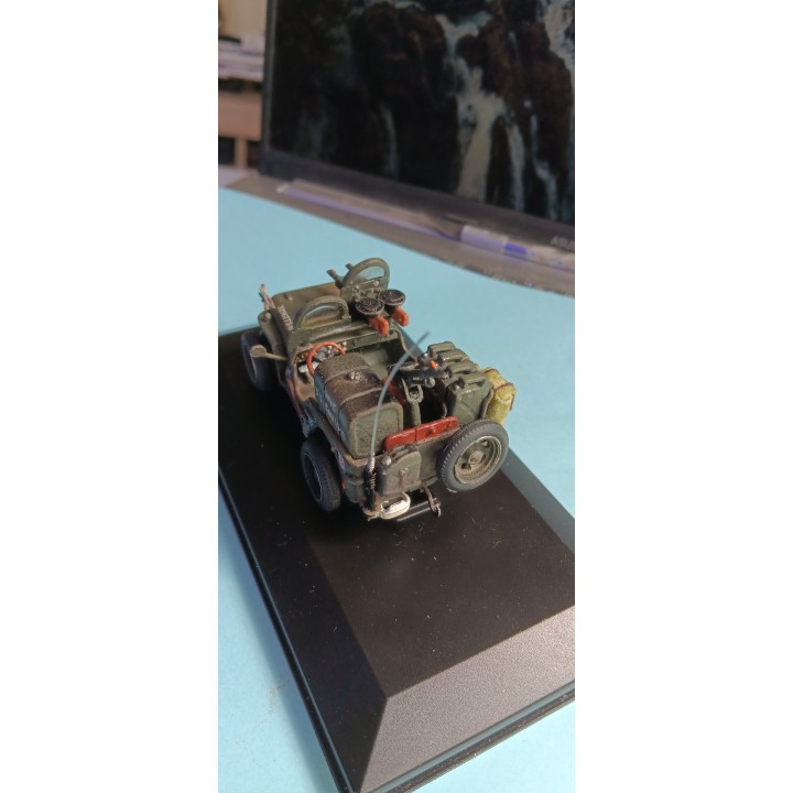 Jeep militaire sas 1/43