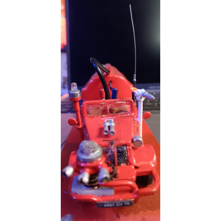 Half track pompier