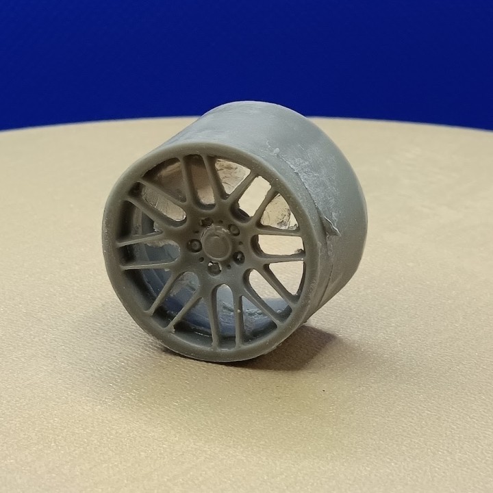 4 Jantes ø30 x 17.50 mm - Résine - 1:18