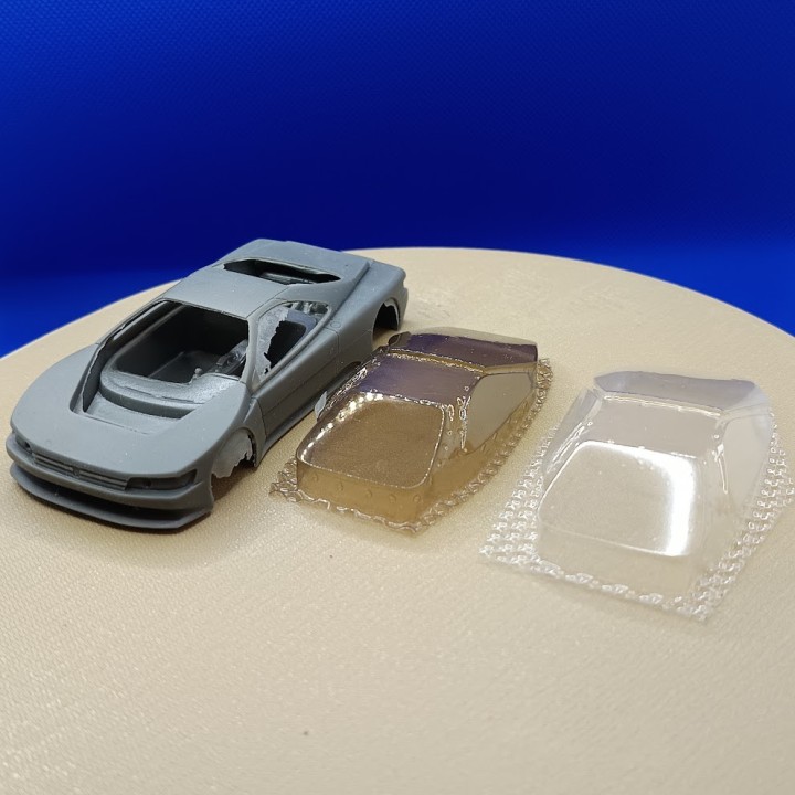 Incomplet : KIT PEUGEOT OXIA Prototype Concept - 1998 - Résine - 1:43