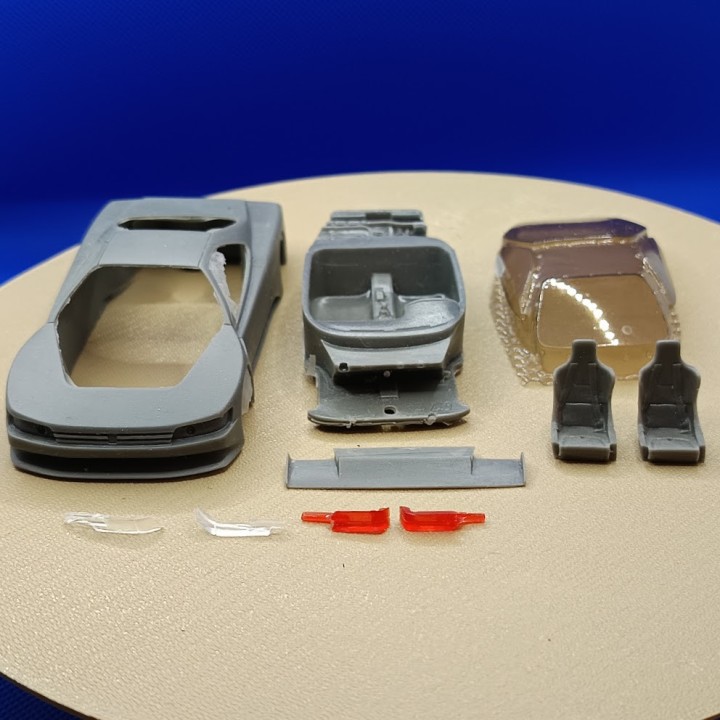 Incomplet : KIT PEUGEOT OXIA Prototype Concept - 1998 - Résine - 1:43