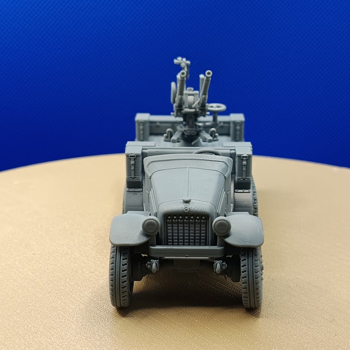 Citroën P19 Kegresse semi-chenillés + mitrailleuse - 3D Creative - 1:43