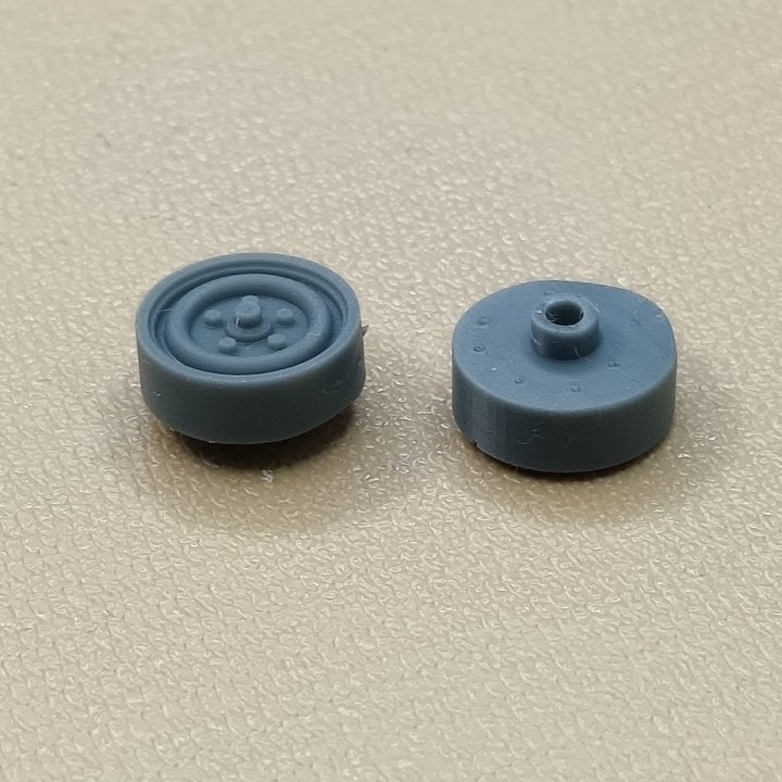 4 jantes Peugeot 203 Jeep - 3D Creative - 1:43