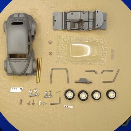 Renault 4CV Proto 1/43 : Modèle de Compétition en Résine