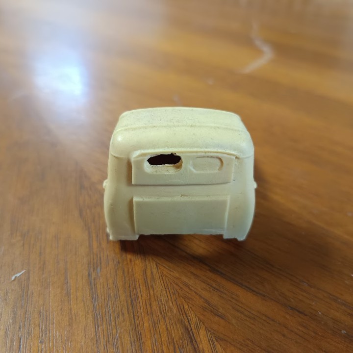Cabine Citroën en l'état - Résine - 1:43 (801-13)
