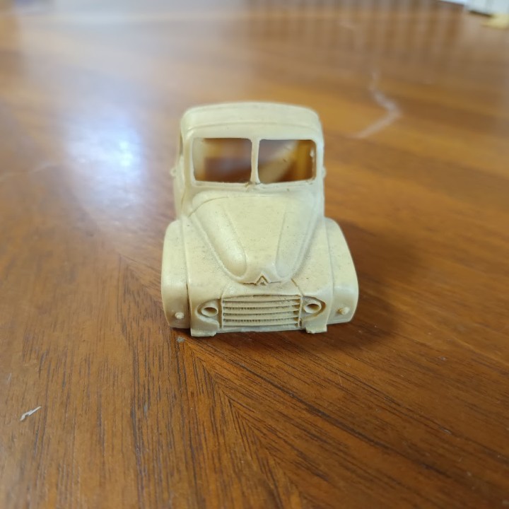 Cabine Citroën en l'état - Résine - 1:43 (801-13)