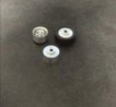 4 roues complètes  - Ø13.40 mm - Ech. 1:43 - Alu et résine