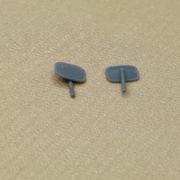 2 Rétroviseurs type Fourgon 6x4.50mm - 3D Creative - 1:43