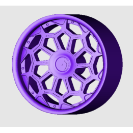 4 Jantes style TEOS (1149) - 3D CREATIVE -1:18