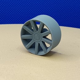 4 Jantes style Audi 9 branches - 3D CREATIVE - 1:18