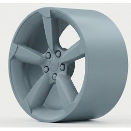 4 Jantes type Audi Rotor - 3D CREATIVE
