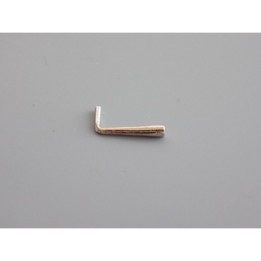 Pot d'échappement metal chromé - 12 mm - MF Creation - 1:43