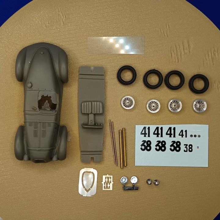 Kit SIMCA Gordini Le Mans 1939 Résine 1/43 FG Miniatures