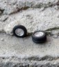 4 roues complètes - Ø15.30 mm - Ech. 1:43 - Alu et white metal