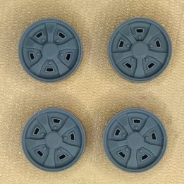 4 Jantes Citroën DS / SM 16" - ø17 mm - Résine - 1:24