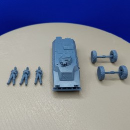 Berliet VXB 170 VBRG 1/87 avec 3 CRS - 3D Creative