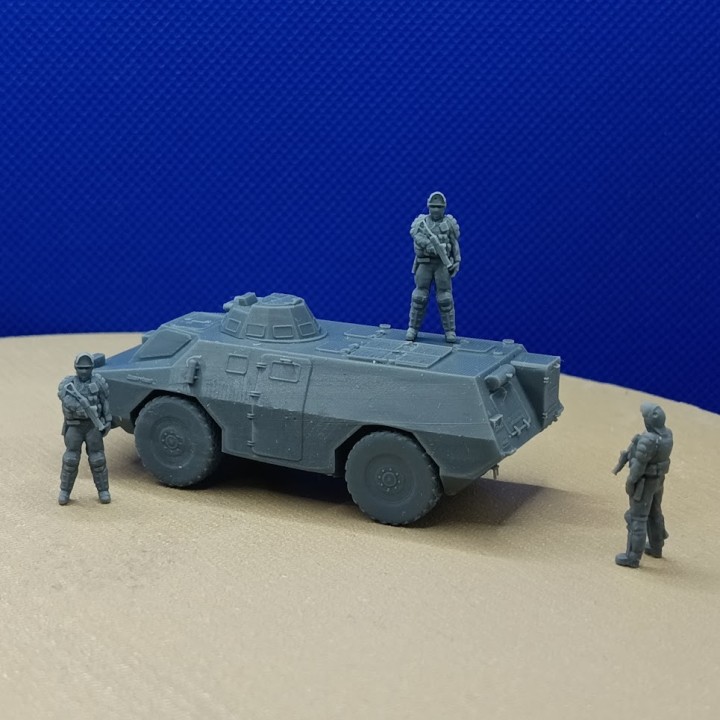 Berliet VXB 170 VBRG 1/87 avec 3 CRS - 3D Creative