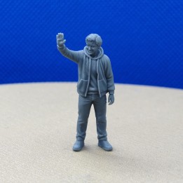Diorama : Adolescent qui salue - 3D Creative - 1:43