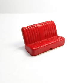 Banquette En Résine  - Rouge - 1:43 - Artisans43