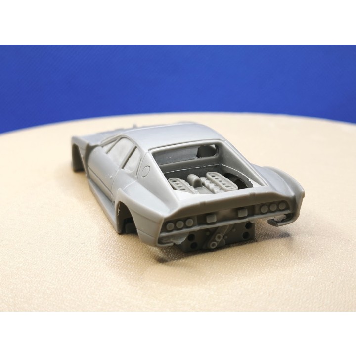 FERRARI 512 BB "IMSA" avant Posrche vue arrière