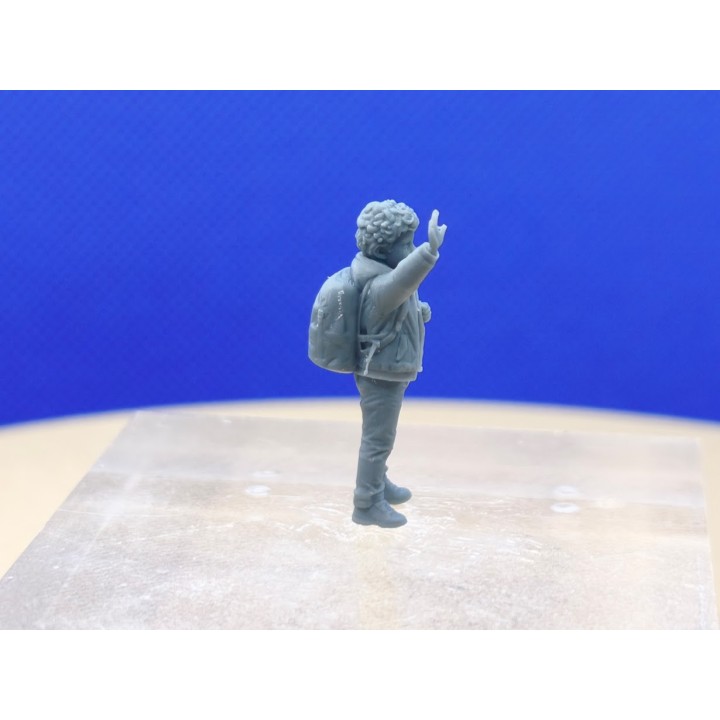 Diorama maîtresse fait l'appel 1:43 - 3D Creative