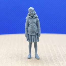 Diorama Alice à la rentrée des classes 3D Creative à l'échelle 1:43