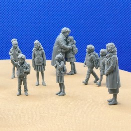 Pack Rentrée des Classes de 23 personnages 3D Creative à l’échelle 1:43