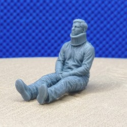Diorama - Homme avec une minerve - Scène d'accident - 3D CREATIVE - 1:43