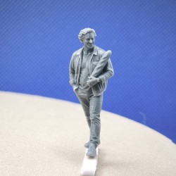 Diorama : Homme avec son pain - 3D CREATIVE - 1:43